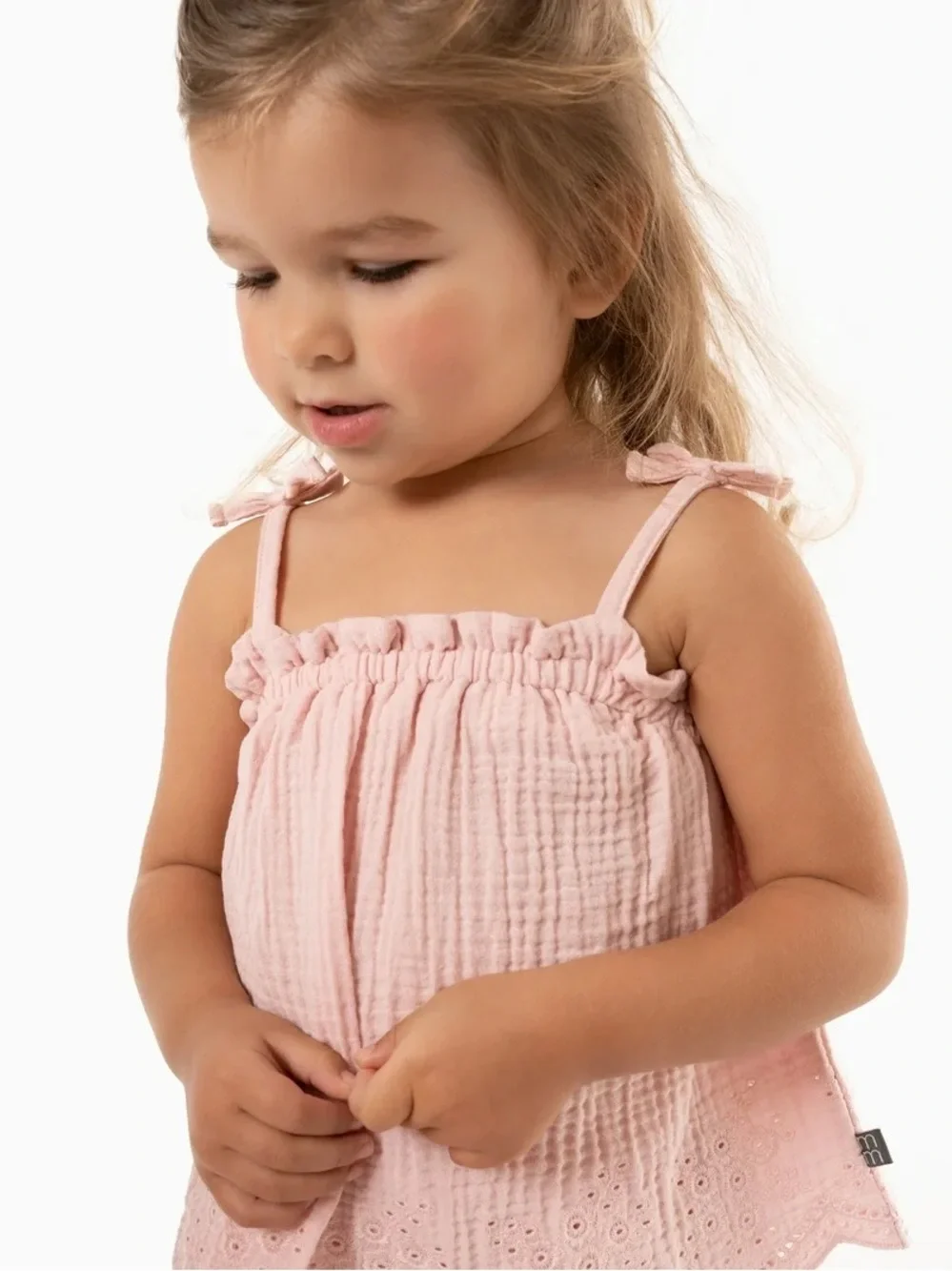 NWOT Modern Moments By Gerber Toddler Girl Casual Cotton Gauze Outfit Set, 4T